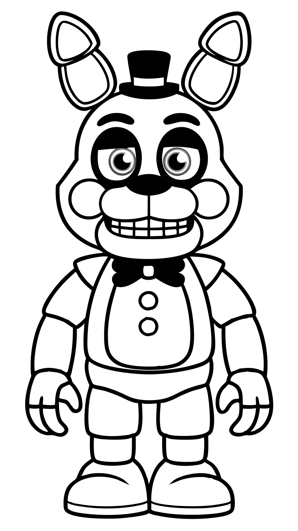 coloriages FNAF imprimables